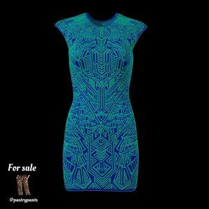 RVN Highlighter Sheath dress worn ONCE sz M $400